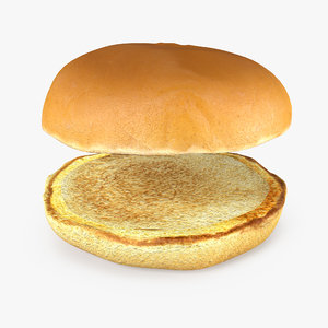 burger bun 3D model