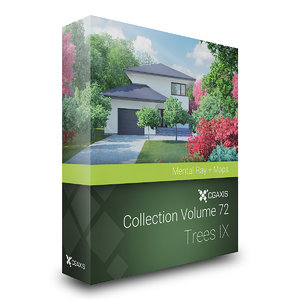 3D volume 72 trees ix