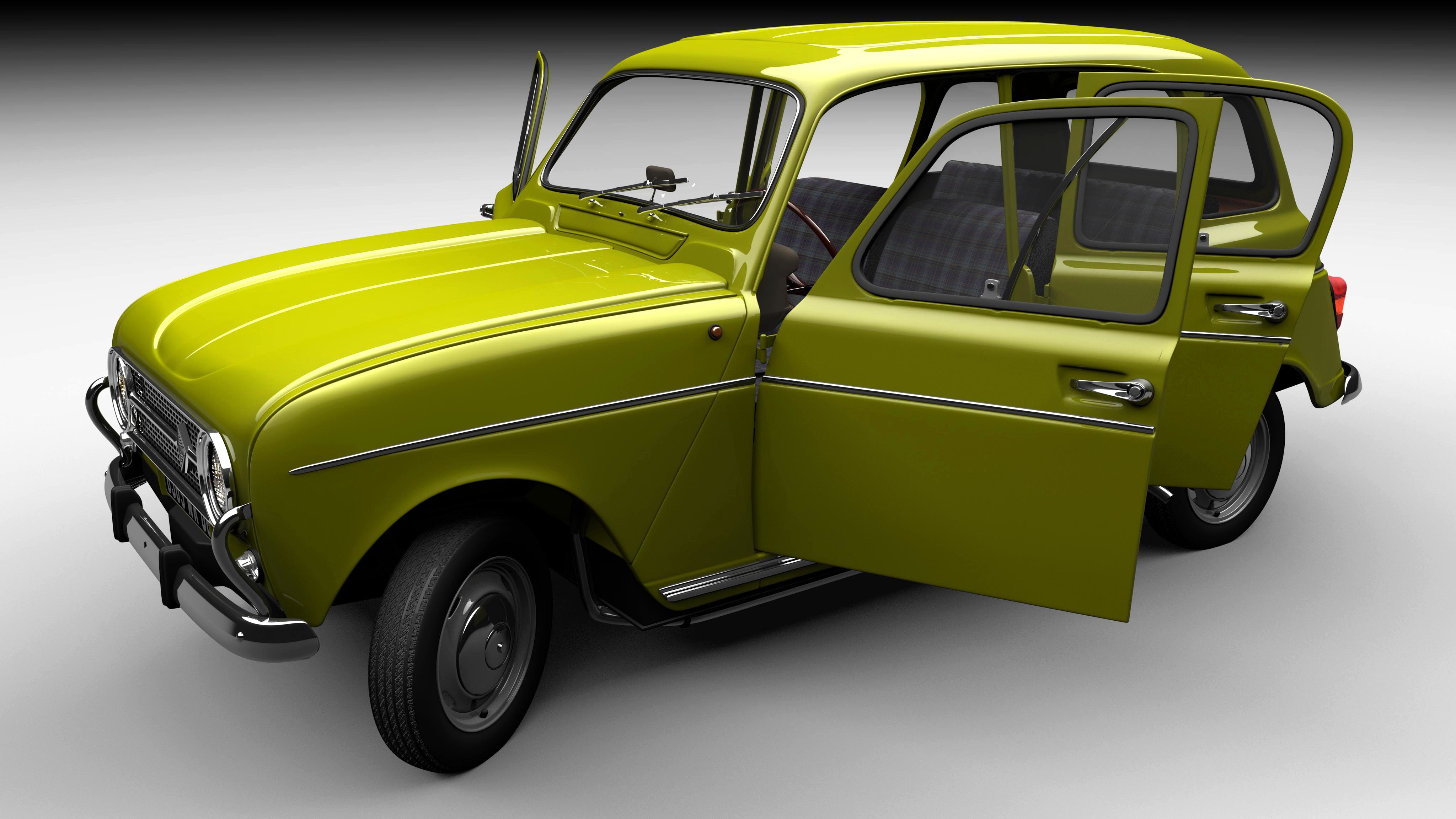 R4 renault 3D model - TurboSquid 1164001
