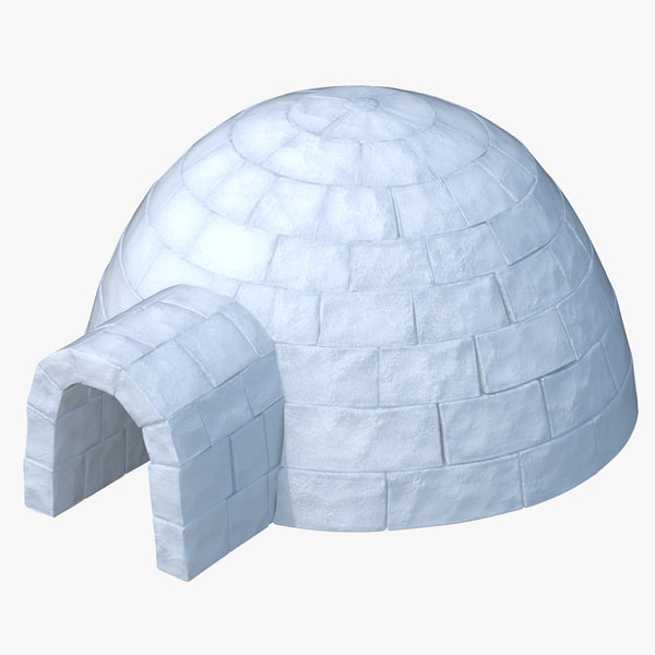 Igloo 3d Model Turbosquid