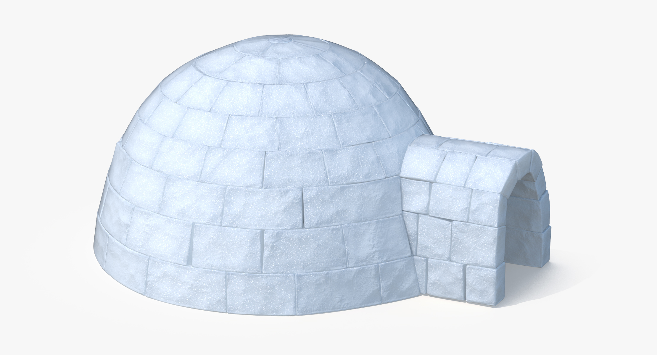 igloo 3d model