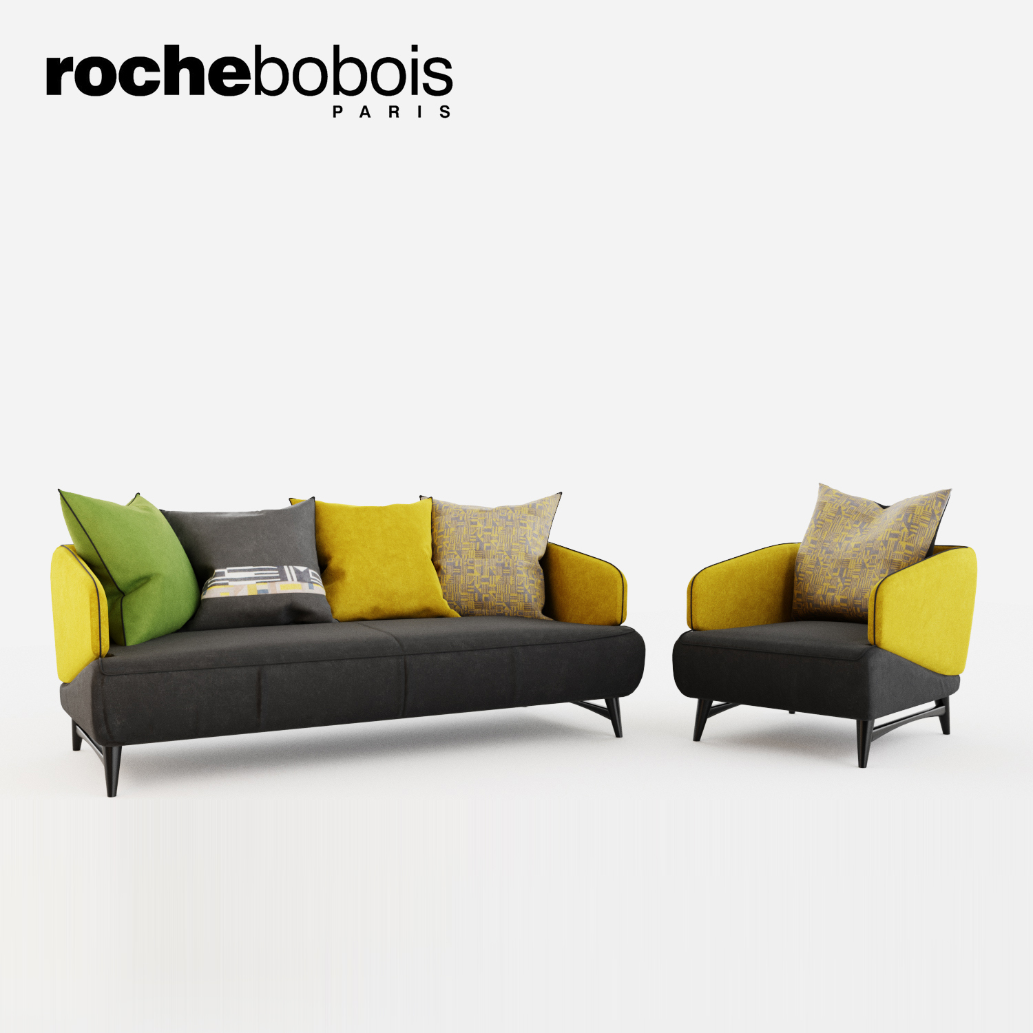 Roche Bobois Aries Seat 3d Model Turbosquid 1164215