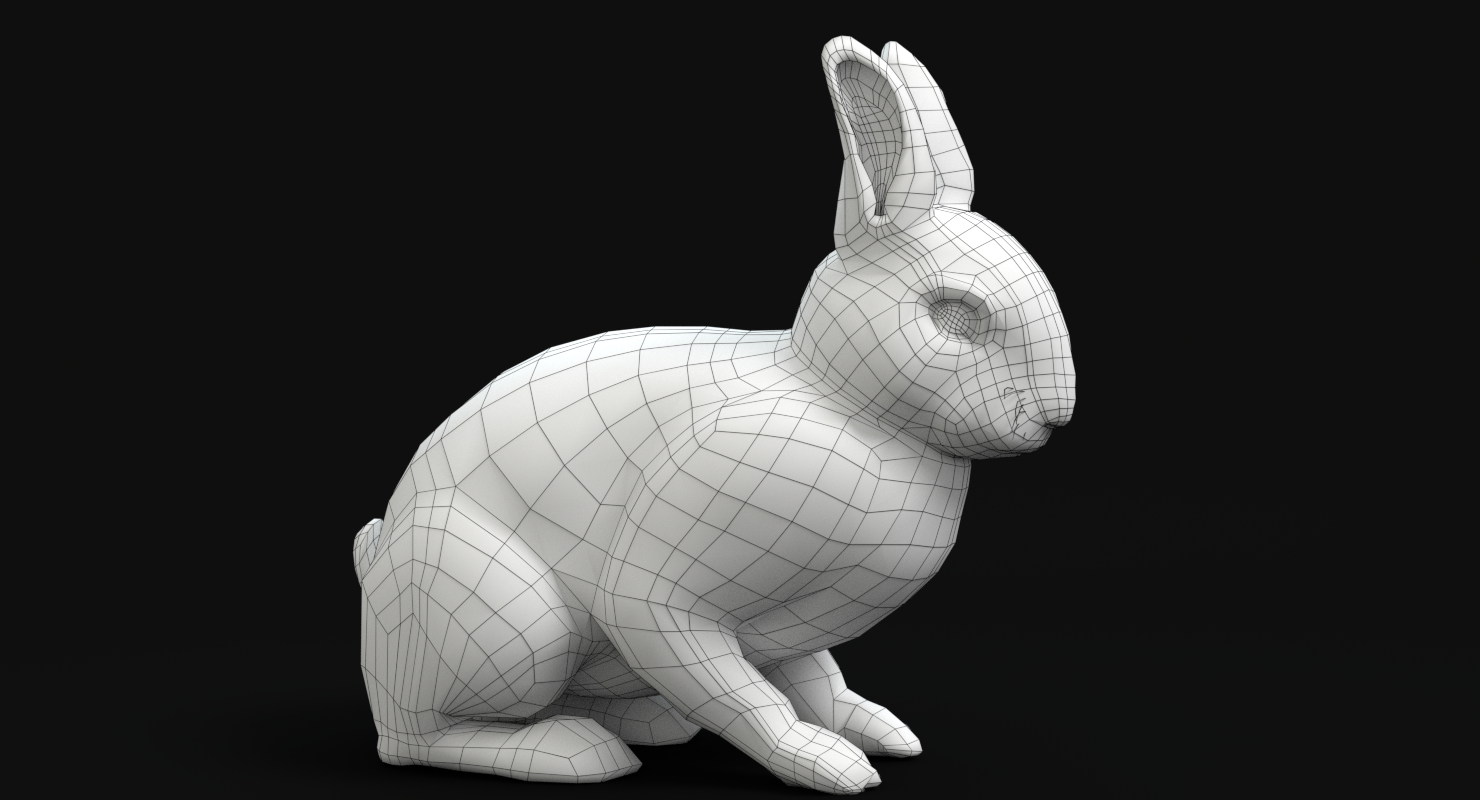 3d Model Rabbit Turbosquid 1164264 7529