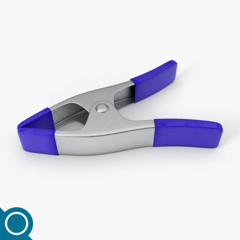 Spring clamp 3D TurboSquid 1164439