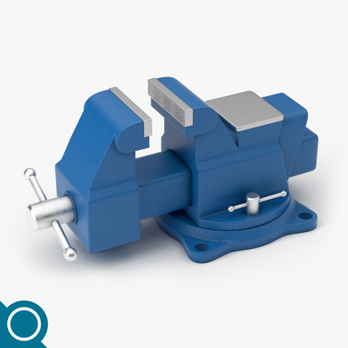 3d Model Bench Vise Turbosquid 1164446