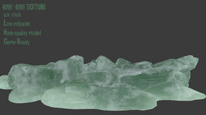 3D ice snow