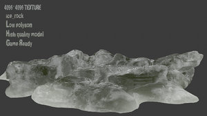 ice snow 3D model