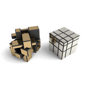 rare cube puzzle toy 3D model