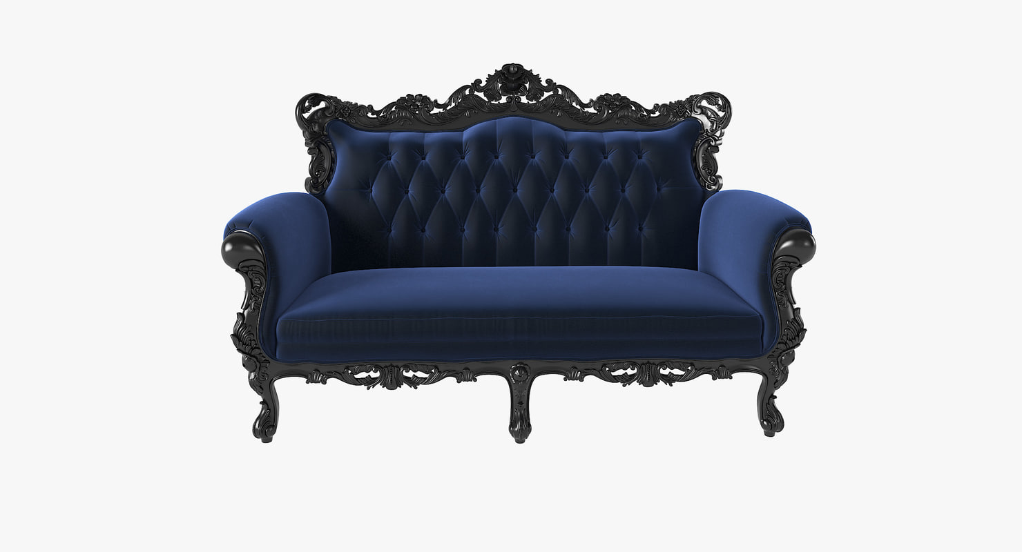 Belle De Fleur French Love Seat Sofa By Fabulous Baroque