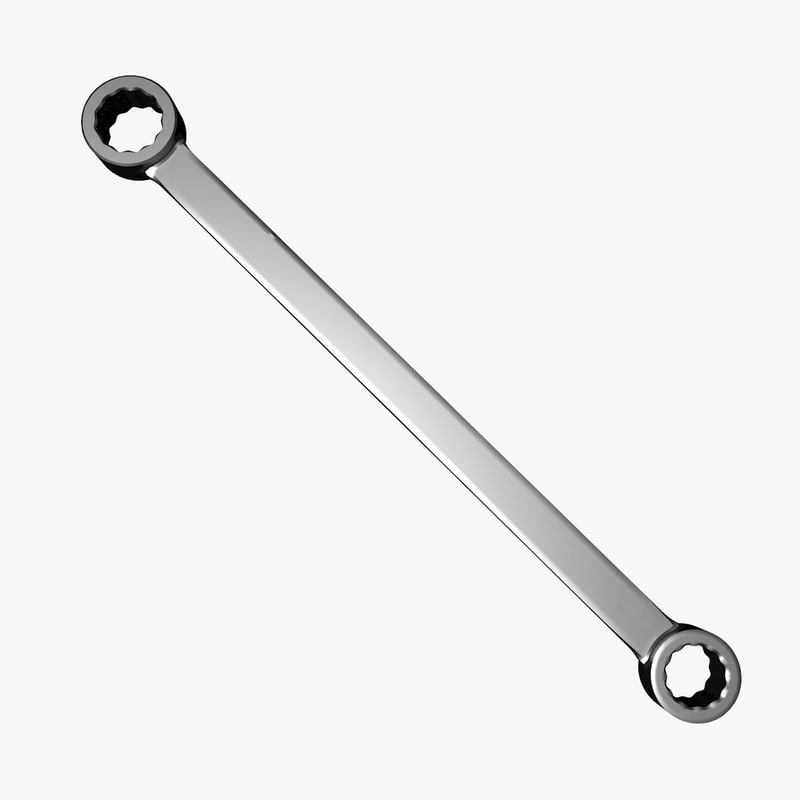 Box wrench 3D model TurboSquid 1165101