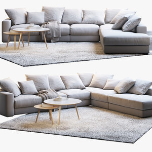 3D boconcept cenova sofa 2