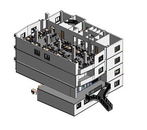 3D revit office model