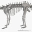 diplodocus skeleton 3D