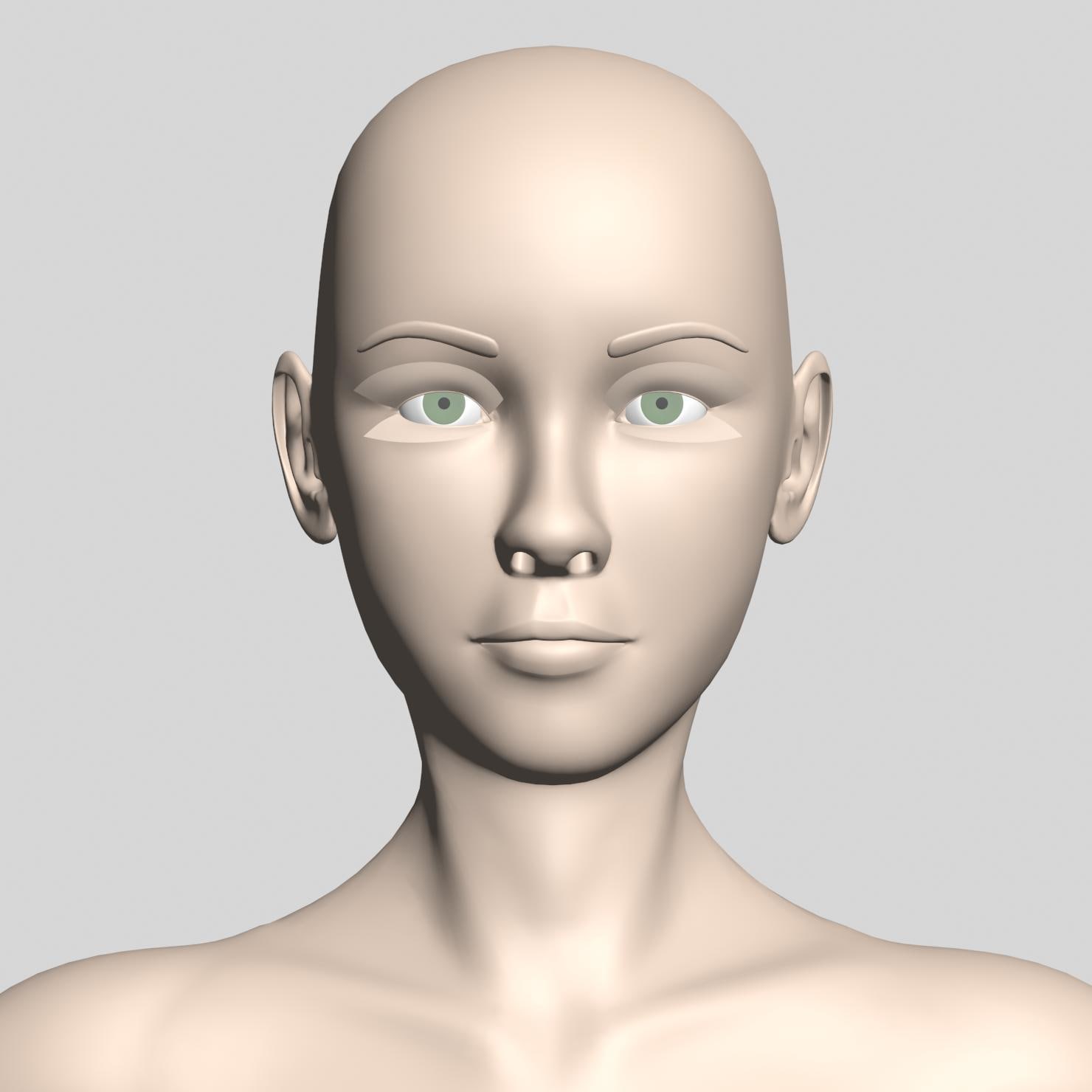 Modèle 3d De Modèle 3d Féminin Turbosquid 1165518 