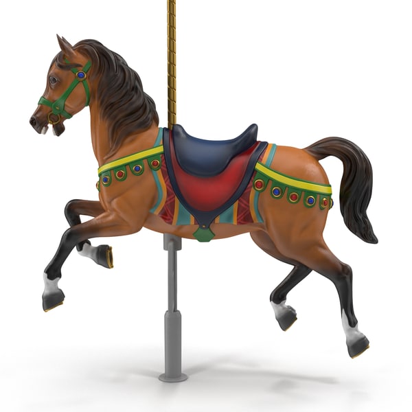 3D carousel horse v3 - TurboSquid 1165803