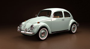 beetle classic 3D model