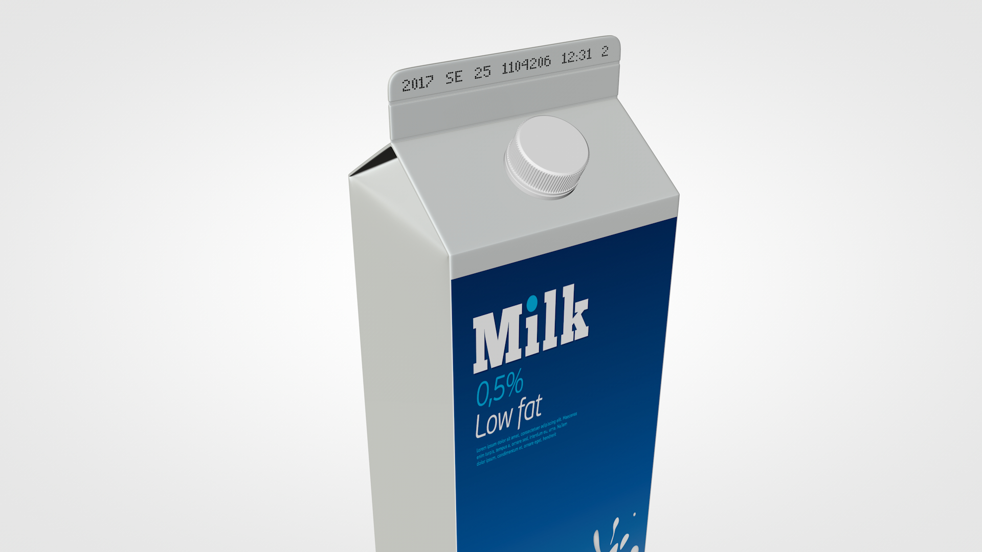 Download Milk box mockup 3D model - TurboSquid 1166108