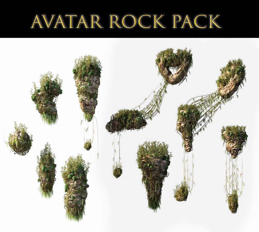 3D avatar rocks pack - TurboSquid 1166115