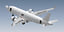 3D model airbus a320neo generic white