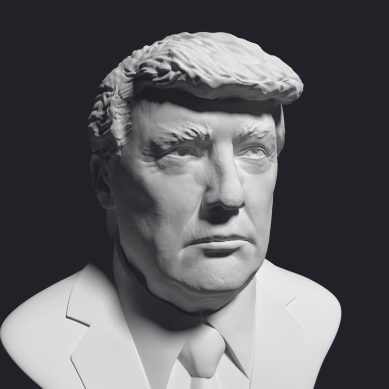 3D president donald trump model - TurboSquid 1166281