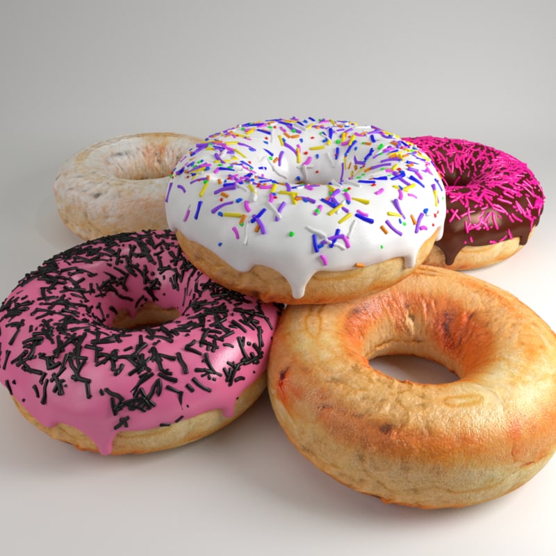 rblender donuts