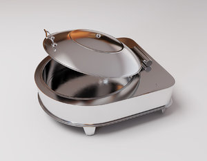 chafing dish 3D