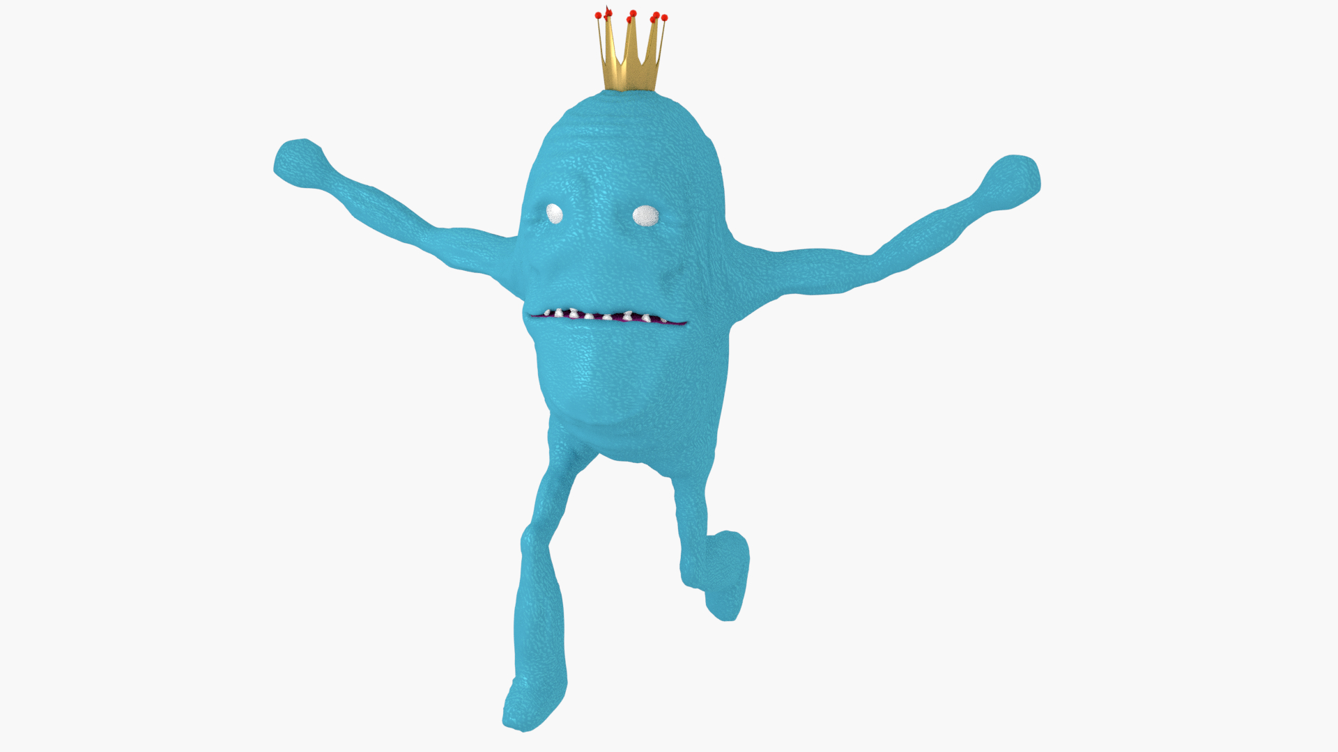 免费Jelly Bean King Rigged3D模型 TurboSquid 1166629