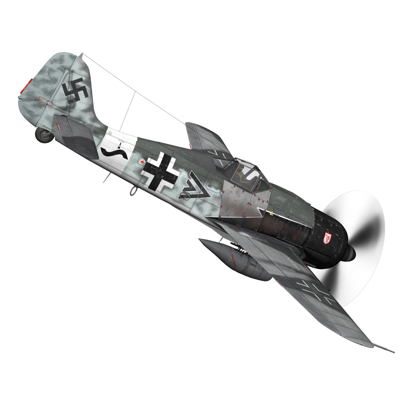 fw190模型图片