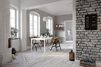 scene scandinavian apartment 3D model