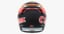 racing helmet carlos sainz 3D model