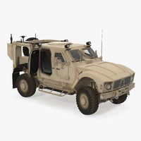 Oshkosh M-ATV Mine Resistant Ambush Protected Vehicle Rigged