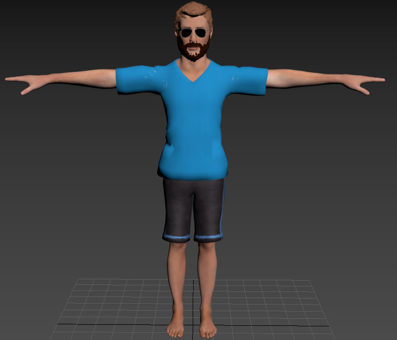 3D person unreal - TurboSquid 1166943