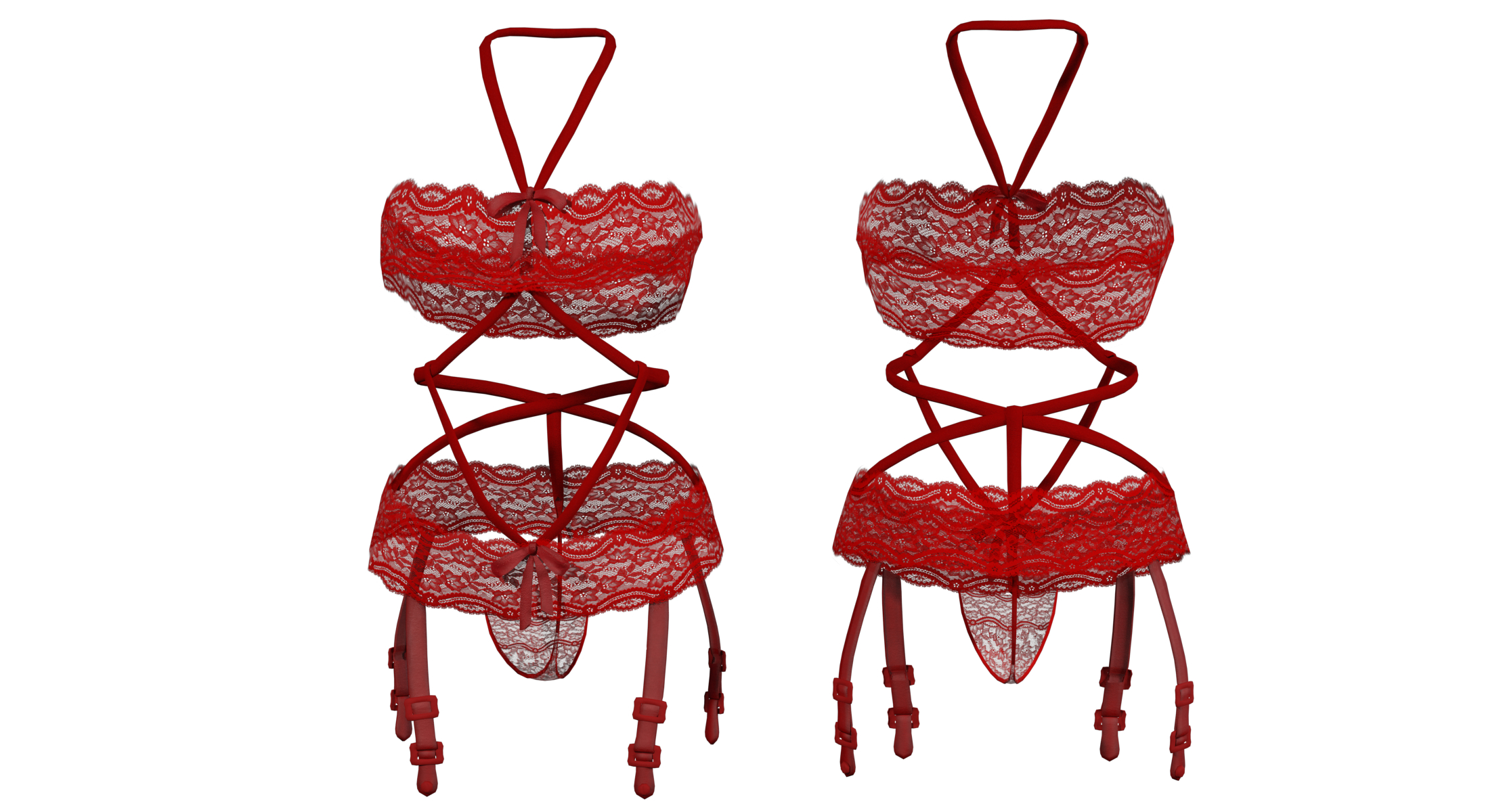 Sexy Lingerie 3d Model Turbosquid 1167034