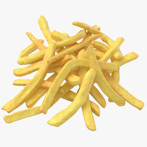 fries pile 01 model