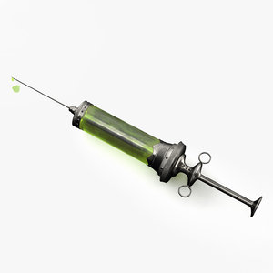 Syringe 3d Models For Download Turbosquid