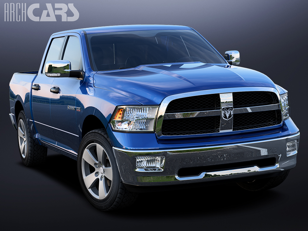 Dodge ram 3d model