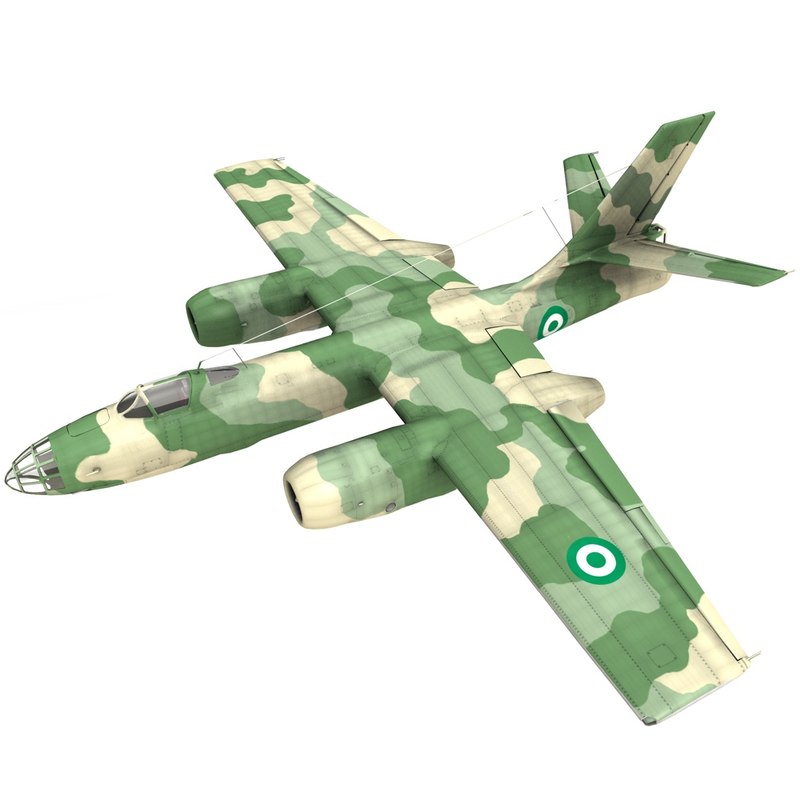 3d Ilyushin Il 28 Beagle Bomber Model Turbosquid