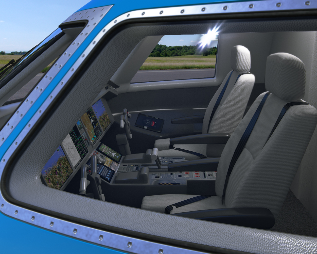 巴西航空工业公司erj-190捷蓝航空3d模型