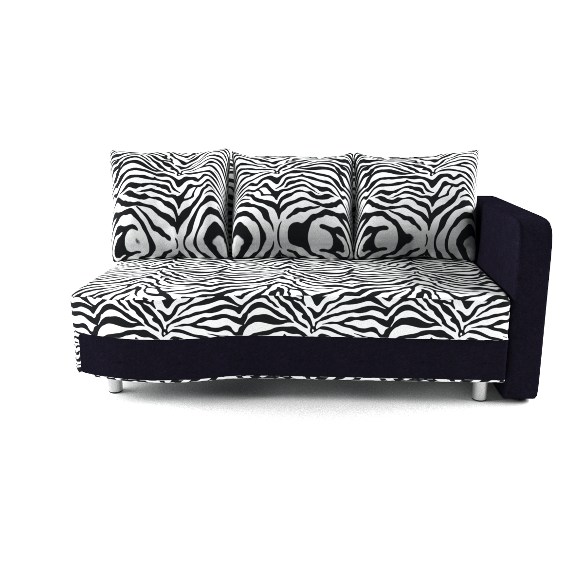 Modern sofa zebra model TurboSquid 1167632
