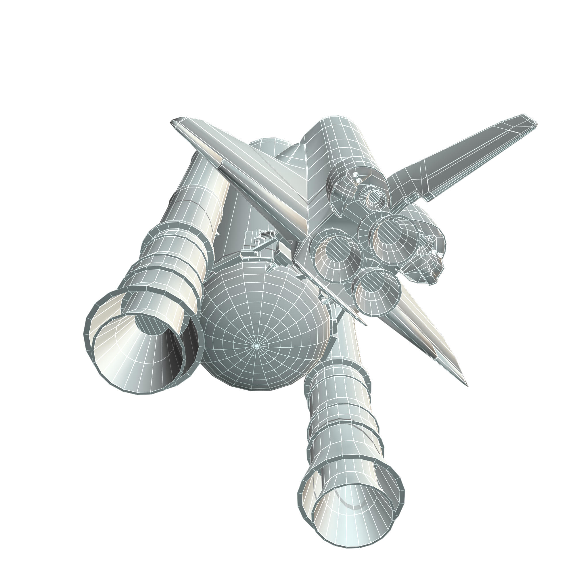 航天飞机3d模型
