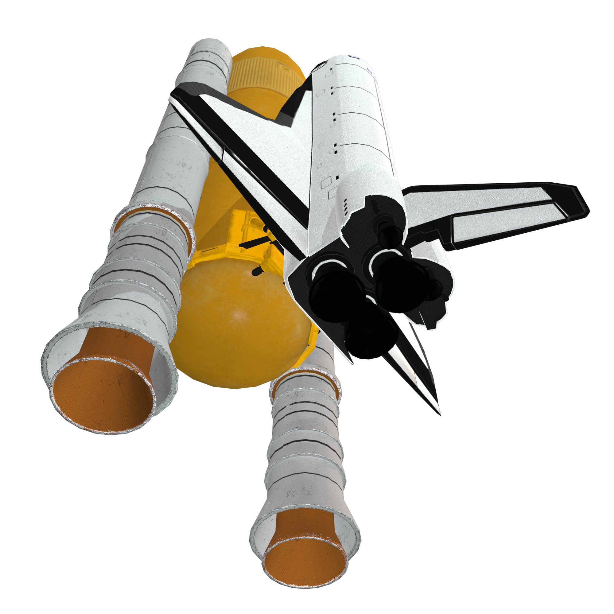 航天飞机3d模型