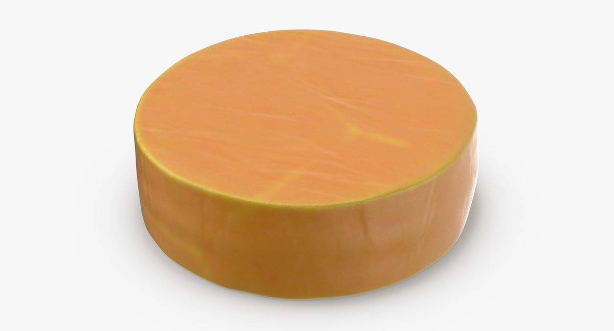 Cheddar cheese wheel 3D - TurboSquid 1167904
