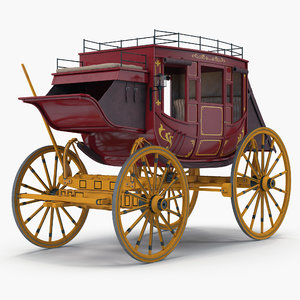 concord stagecoach 3D model