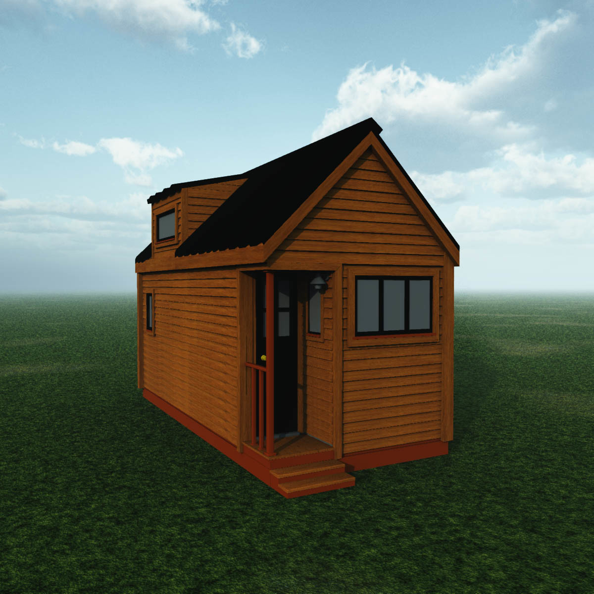 3d Tiny House Trailer Turbosquid 1168177