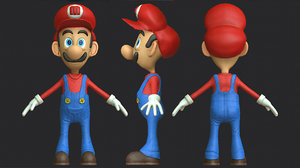 3D Mario Models | TurboSquid