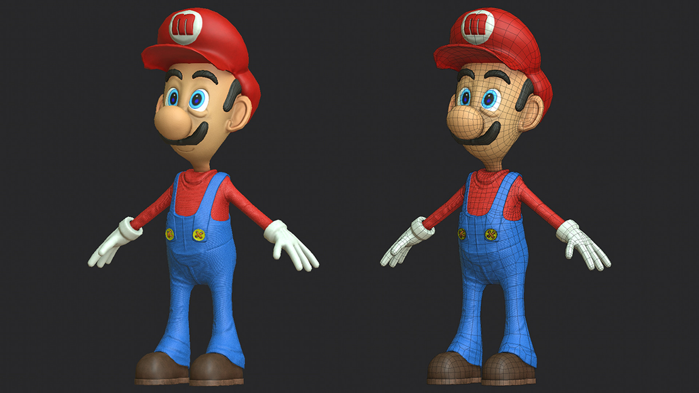 Super mario 3D model - TurboSquid 1168223