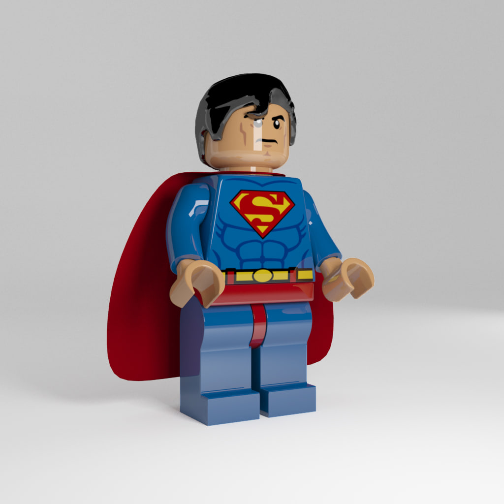 lego robot superman