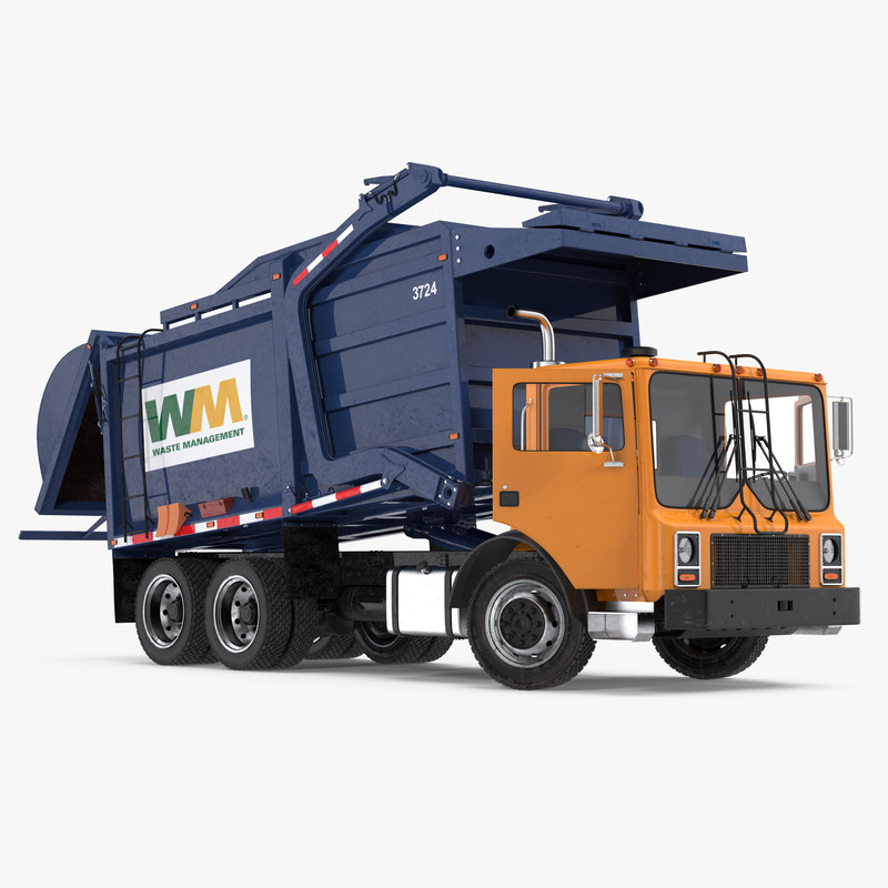 mack garbage truck empty weight