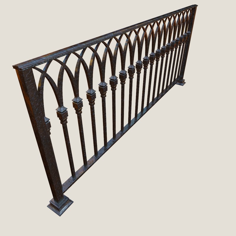 Classic Railing 3D Warehouse