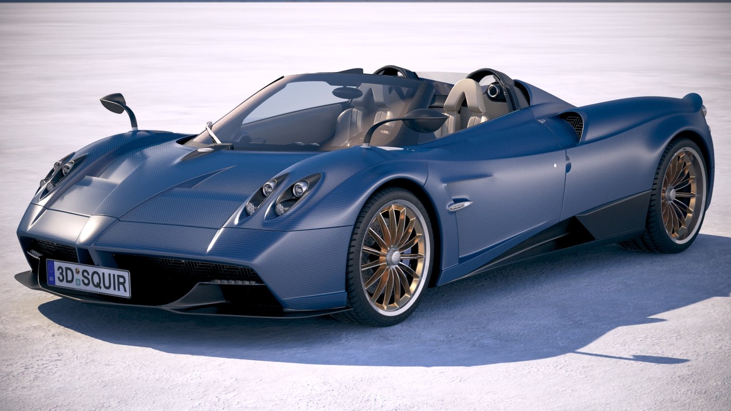 3D model pagani huayra roadster - TurboSquid 1168509